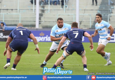 Sopa Delgado fue titular en la caída de Los Pumas ante Escocia