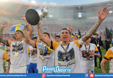 Rosario Central festejó otro título en Santiago con Di María como figura